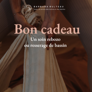 Un soin rebozo ou resserage de bassin